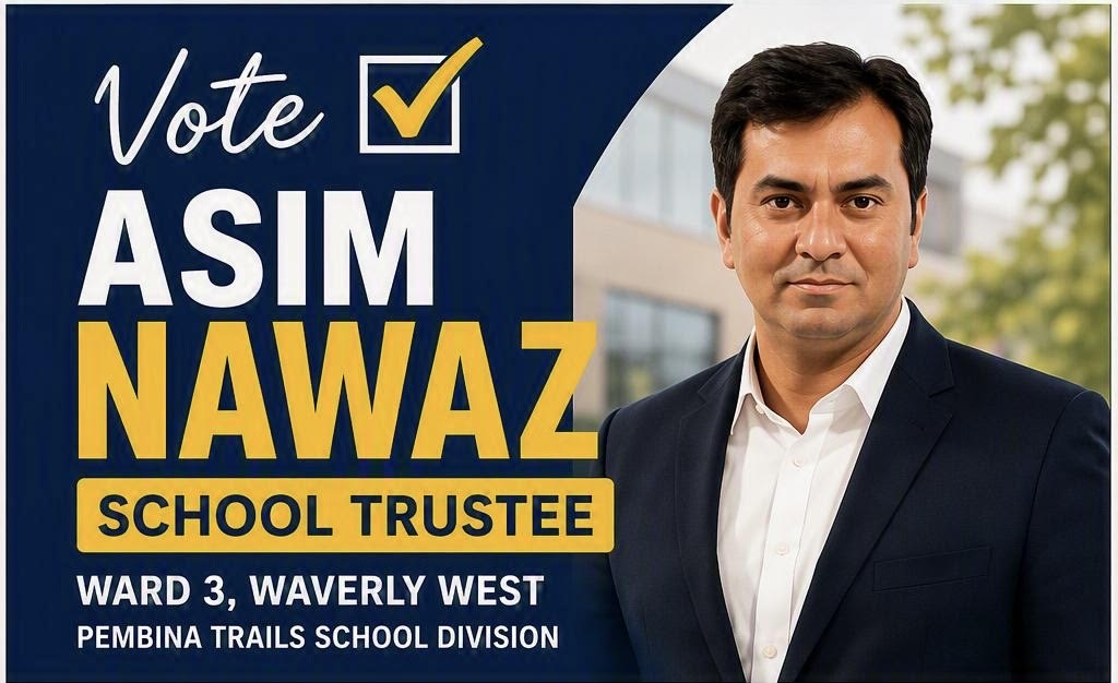 Asim Nawaz - Candidate for School Trustee
