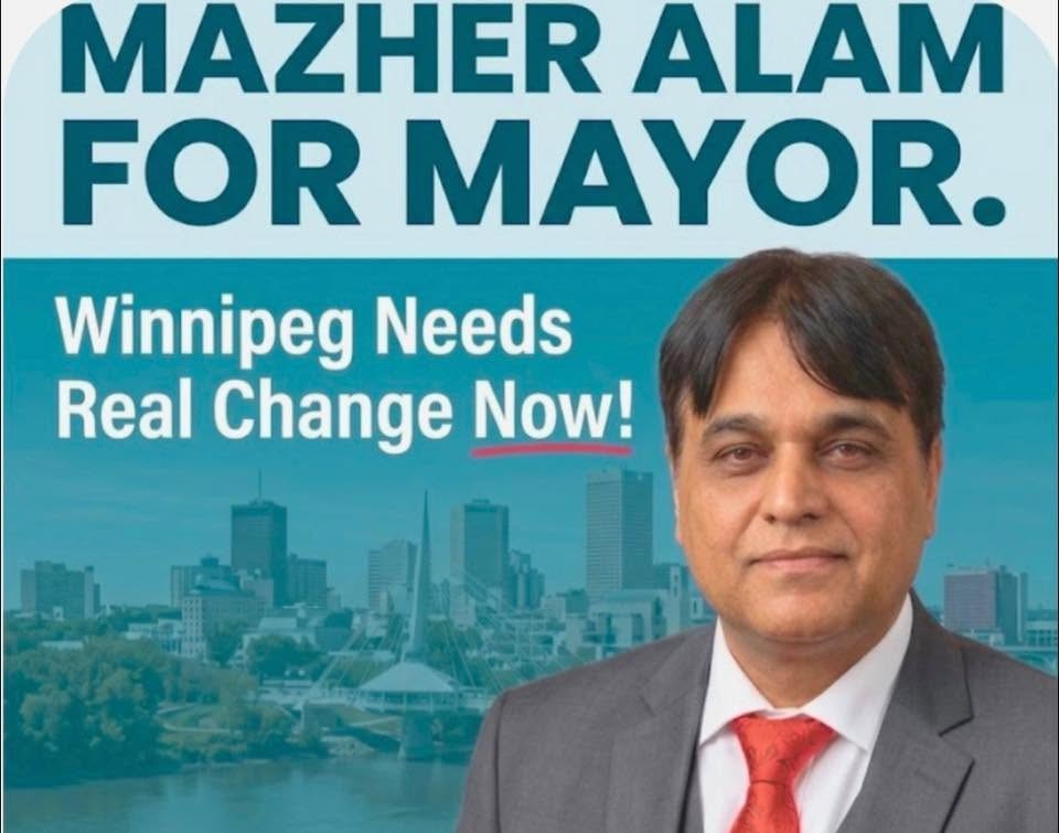Mazhar Alam - Candidate for the office of Mayor